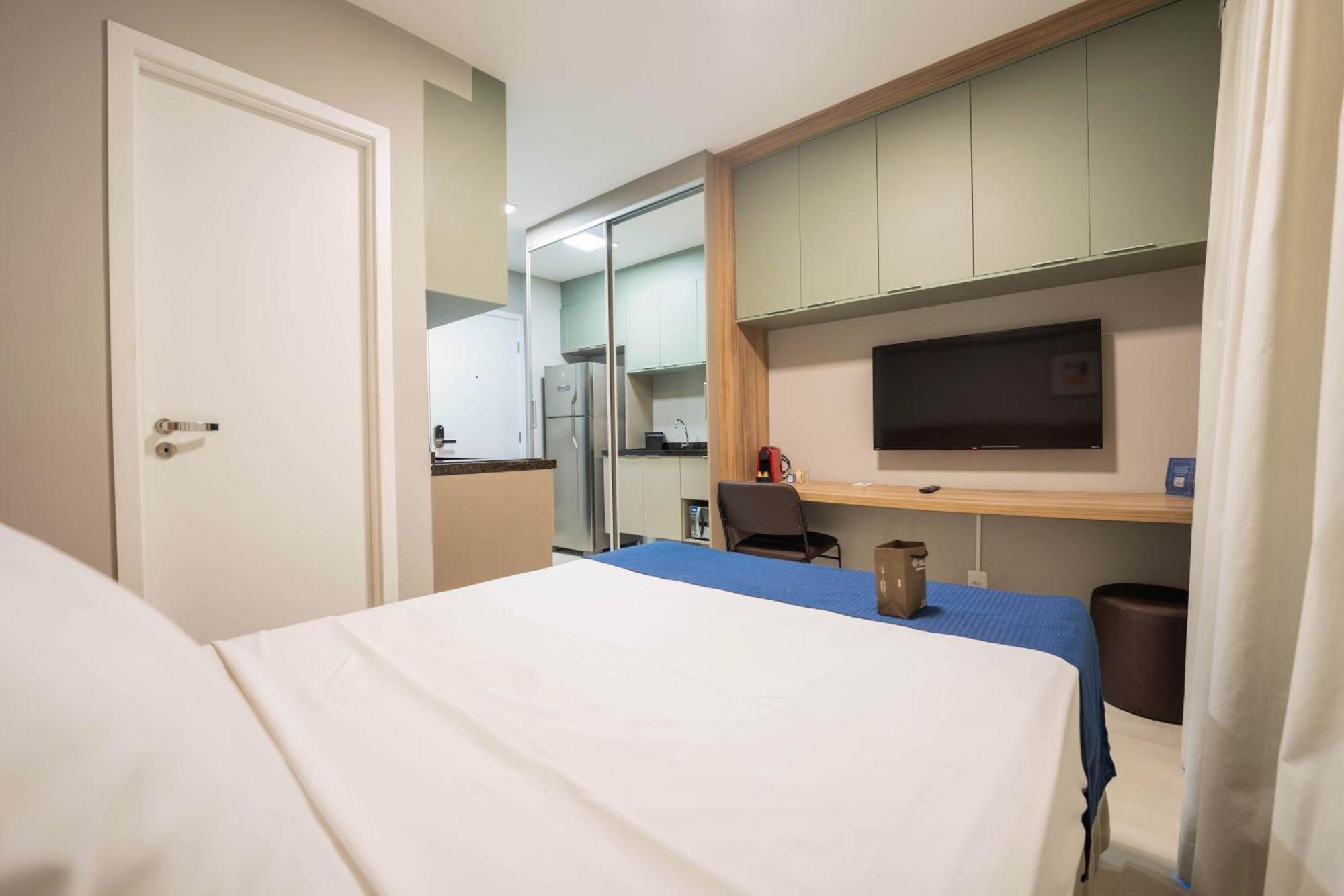 Apartamentos Studio Allure Moema - Com Cafe Da Manha Opcional, Recepcao E Valet 24 Horas São Paulo Quarto foto