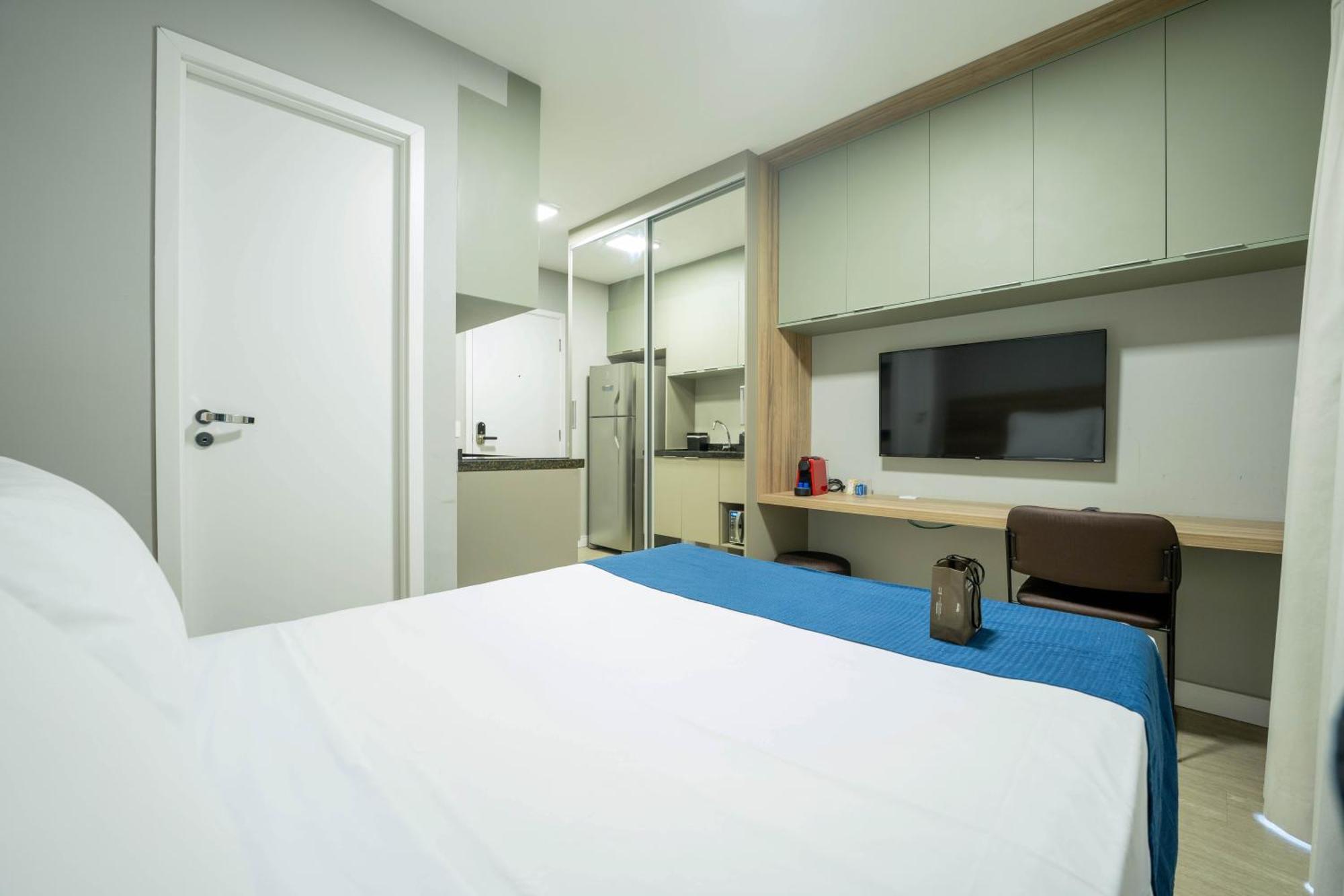 Apartamentos Studio Allure Moema - Com Cafe Da Manha Opcional, Recepcao E Valet 24 Horas São Paulo Quarto foto